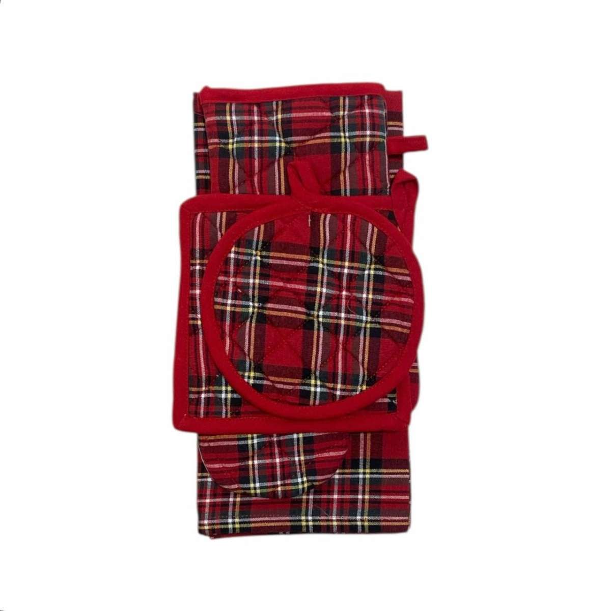 Immagine del prodotto Set 4 Pezzi Redart: Strofinaccio, Presine e Guanto Forno | Pietro Zanetti Home