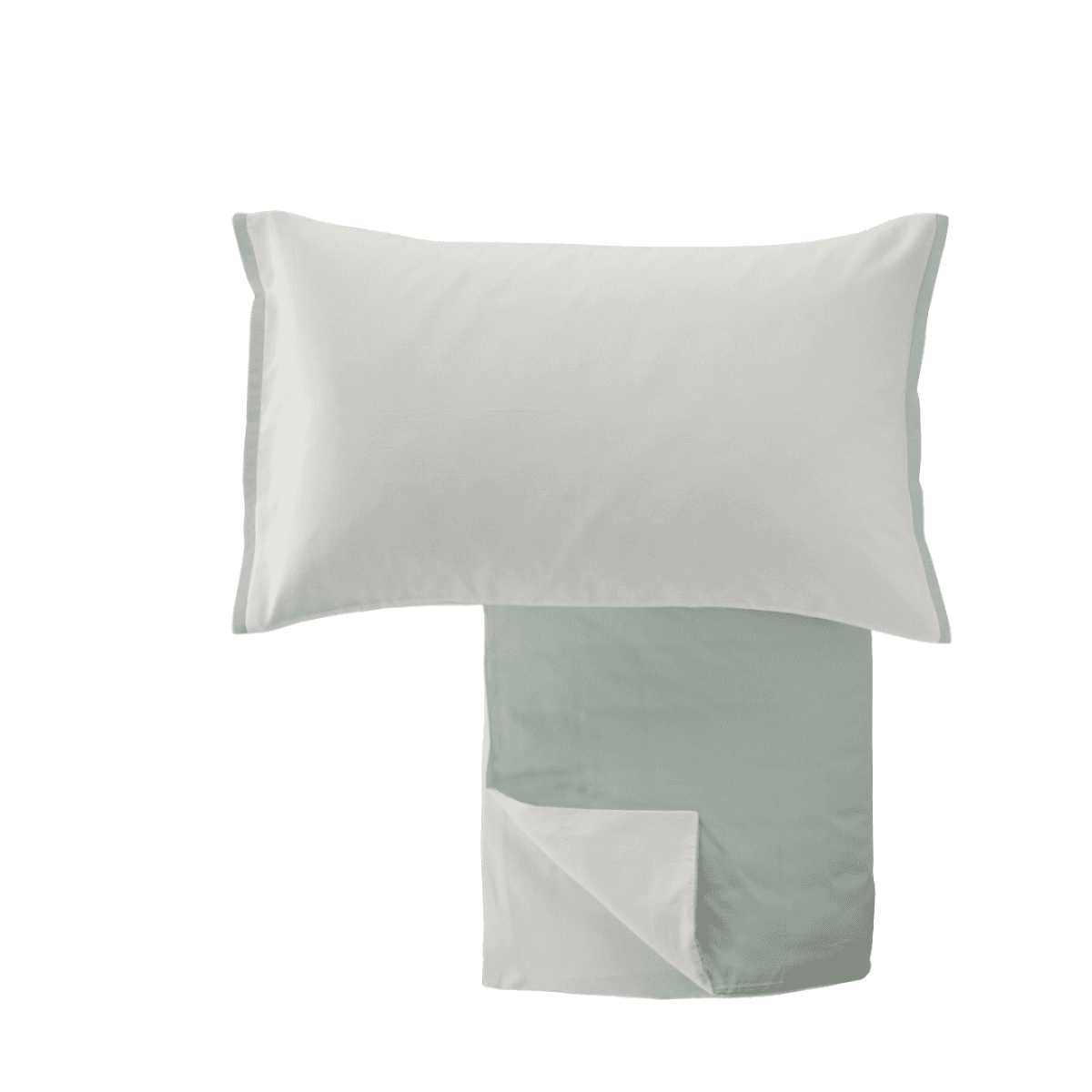 Immagine del prodotto Parure Copripiumino Matrimoniale Bicolor Tinta Unita CALDO COTONE - 3 Colori | Cogal