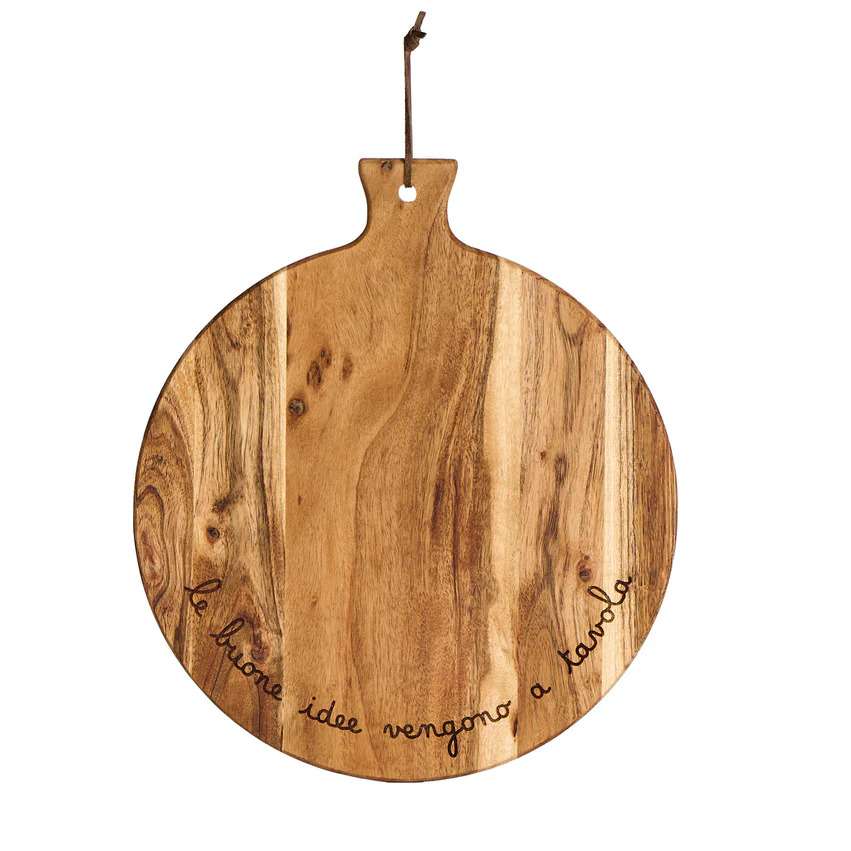 Immagine principale di Tagliere Le Buona Idee Vengono a Tavola Diam 35 cm | Simple Day