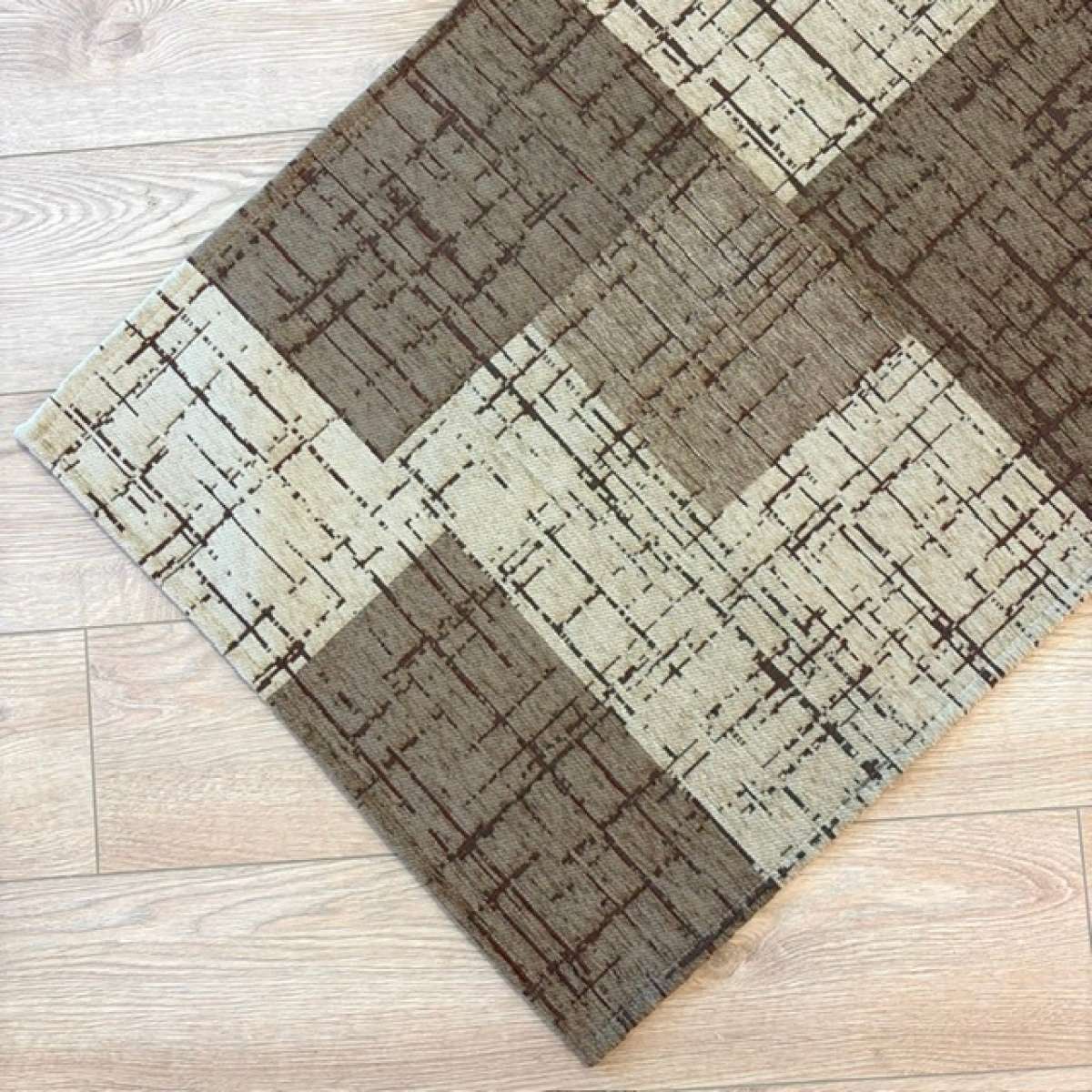 Immagine del prodotto Tappeto Mondrian Cammello Antiscivolo e Lavabile in Lavatrice | Pietro Zanetti Home