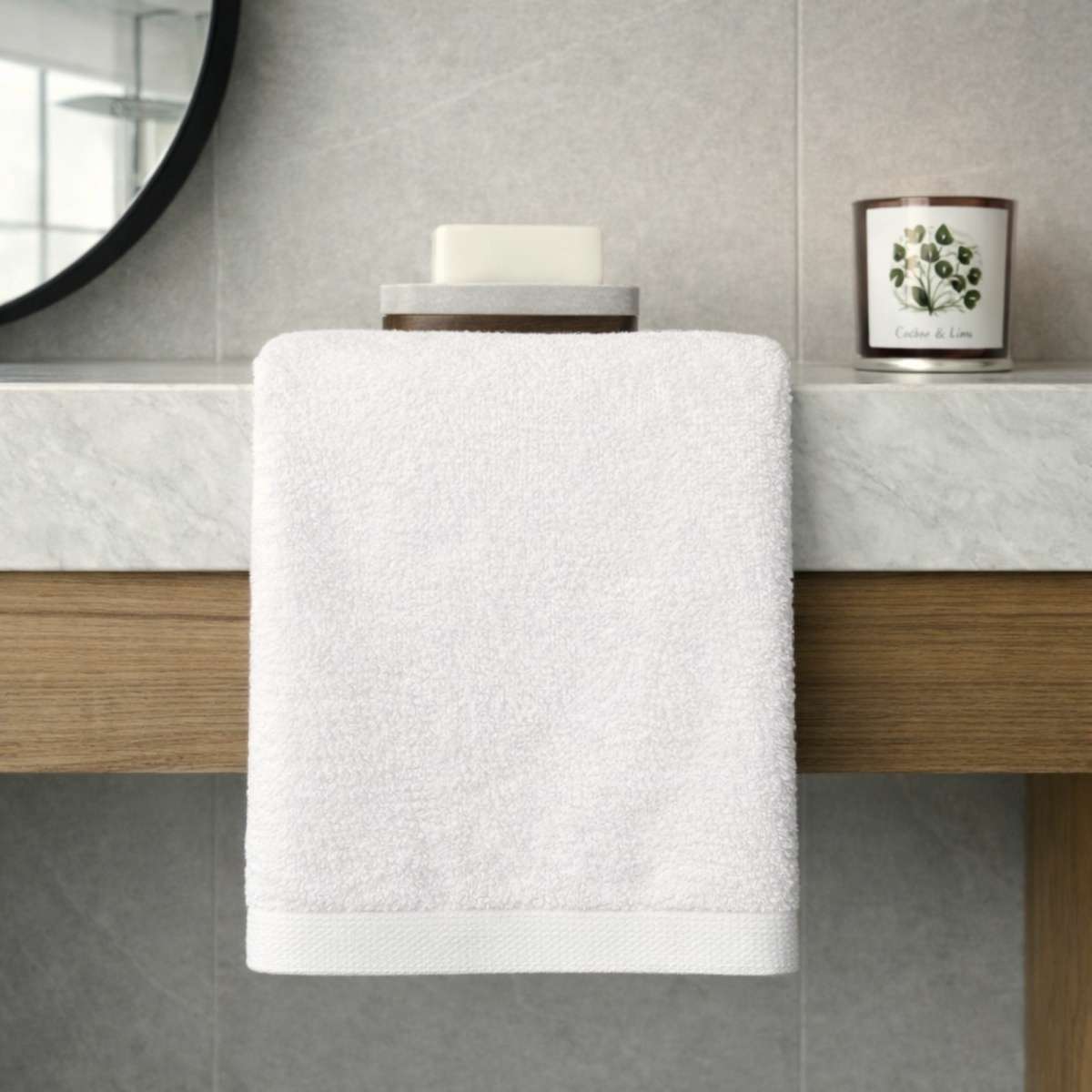 Immagine del prodotto Asciugamano Ospite Tinta Unita SMART 100% Cotone  40x60 cm - 9 Colori | Daunex