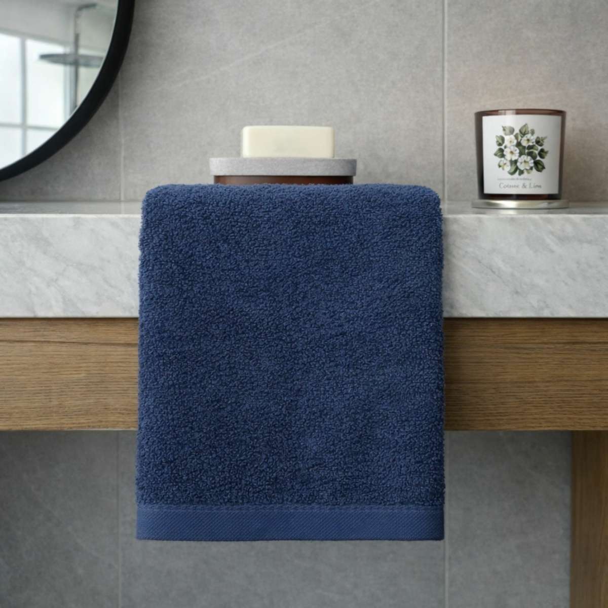 Immagine del prodotto Asciugamano Ospite Tinta Unita SMART 100% Cotone  40x60 cm - 9 Colori | Daunex