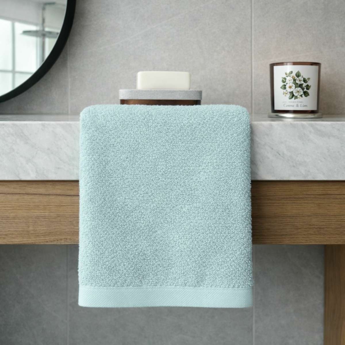 Immagine del prodotto Asciugamano Ospite Tinta Unita SMART 100% Cotone  40x60 cm - 9 Colori | Daunex