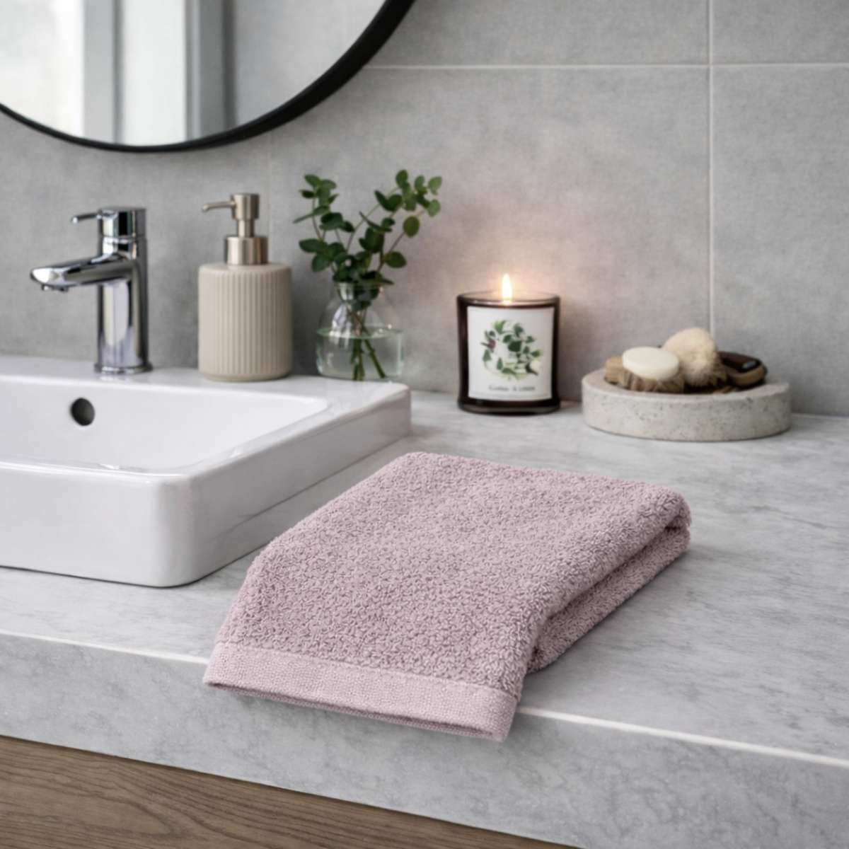 Immagine del prodotto Asciugamano Viso Tinta Unita SMART 100% Cotone  60x110 cm - 9 Colori | Daunex