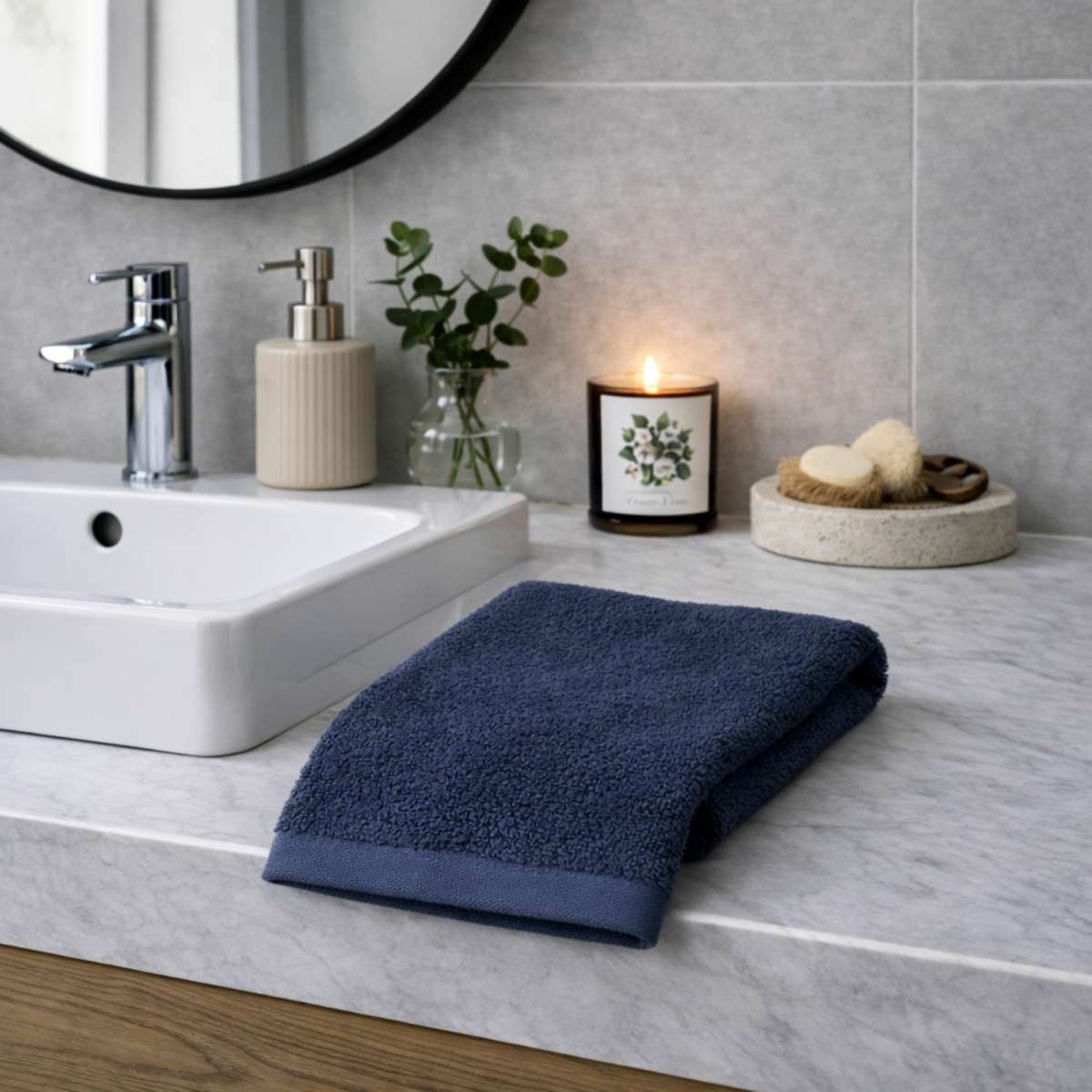 Immagine del prodotto Asciugamano Viso Tinta Unita SMART 100% Cotone  60x110 cm - 9 Colori | Daunex