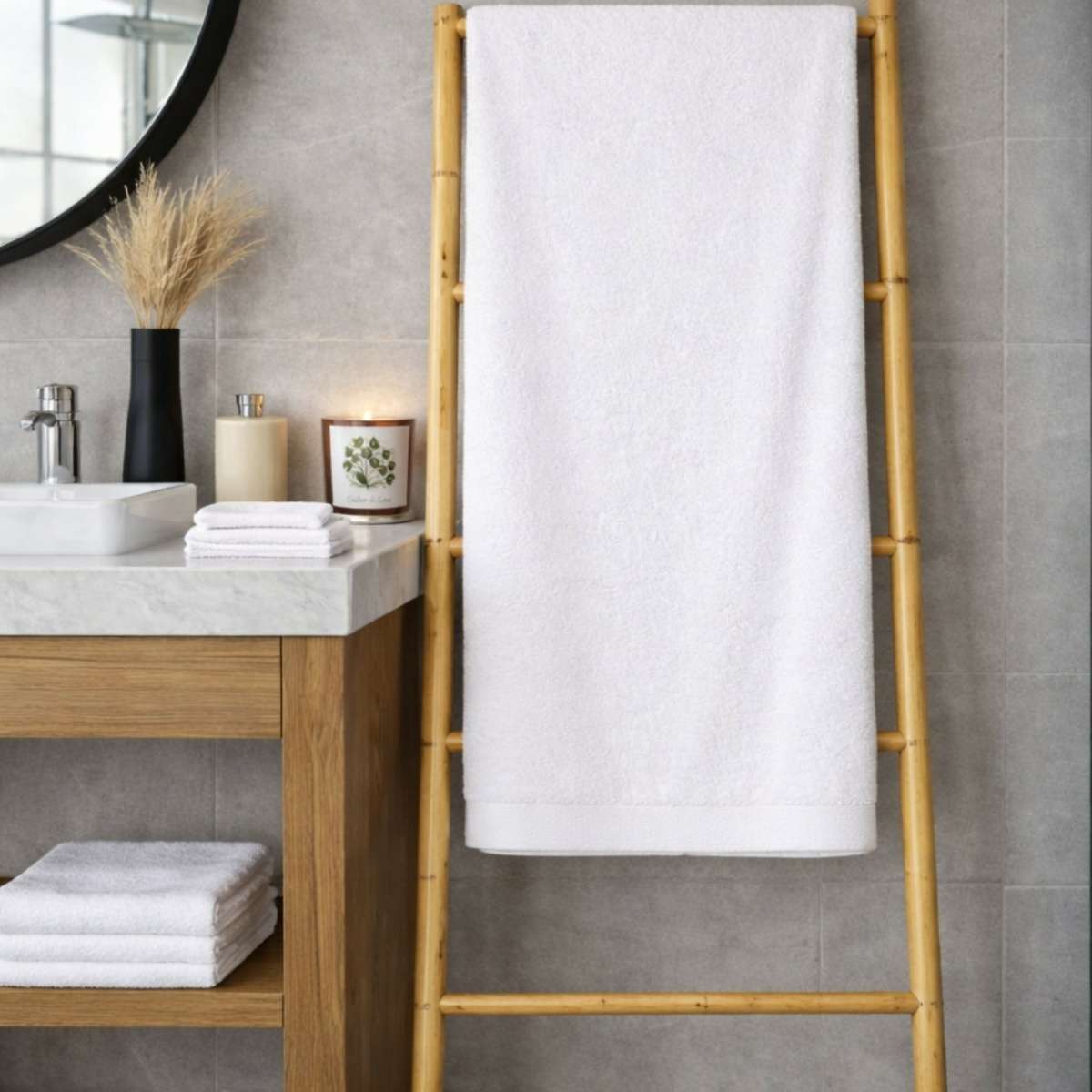 Immagine del prodotto Telo Doccia Tinta Unita SMART 100% Cotone 100x150 cm - 9 Colori | Daunex