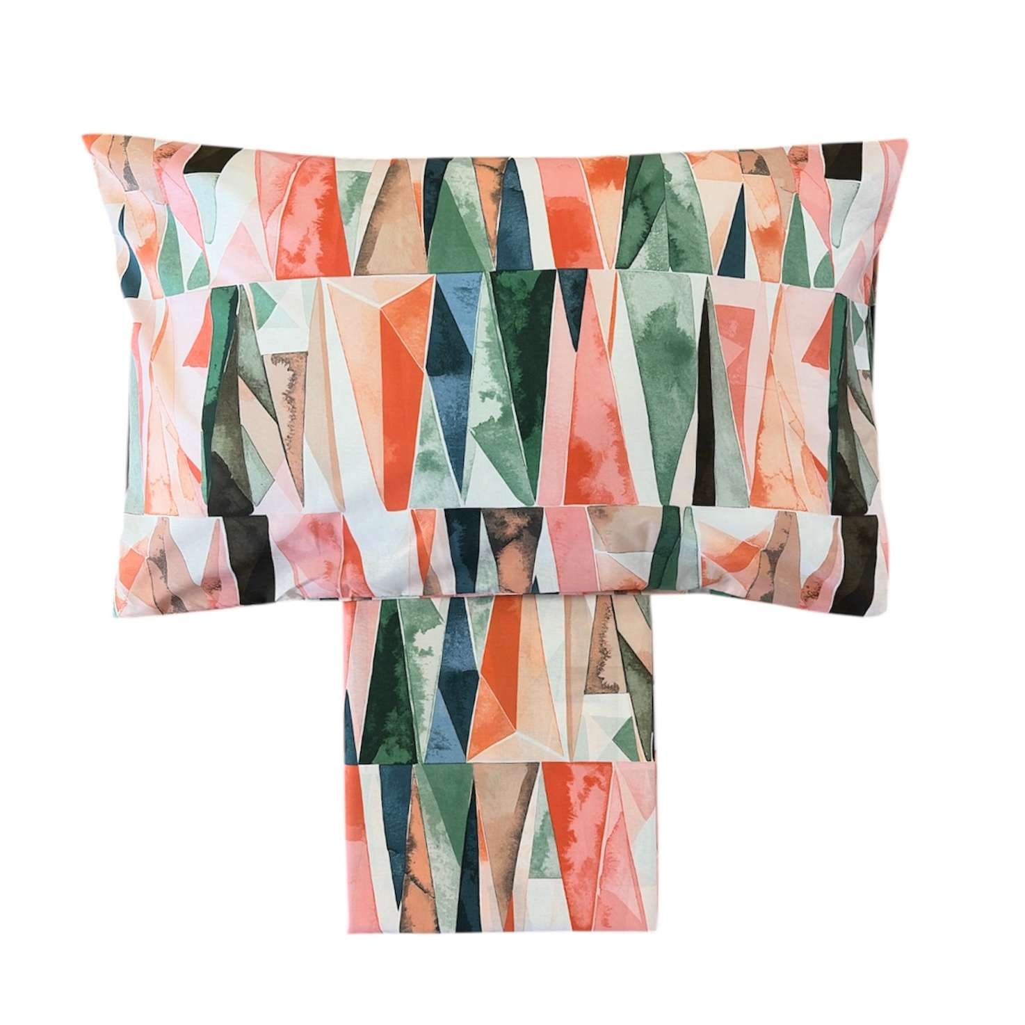 Immagine principale di Completo Letto Singolo Vertice in 100% Cotone - 2 Colori | Pietro Zanetti Home