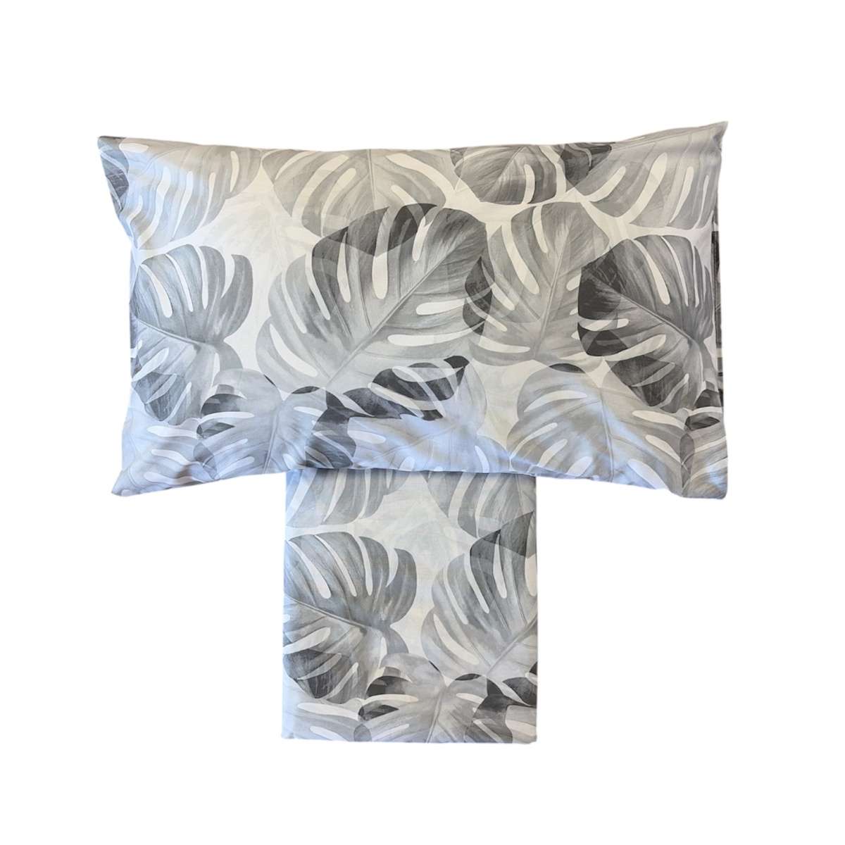 Immagine del prodotto Completo Letto Matrimoniale Fronde in 100% Cotone - 2 Colori | Pietro Zanetti Home