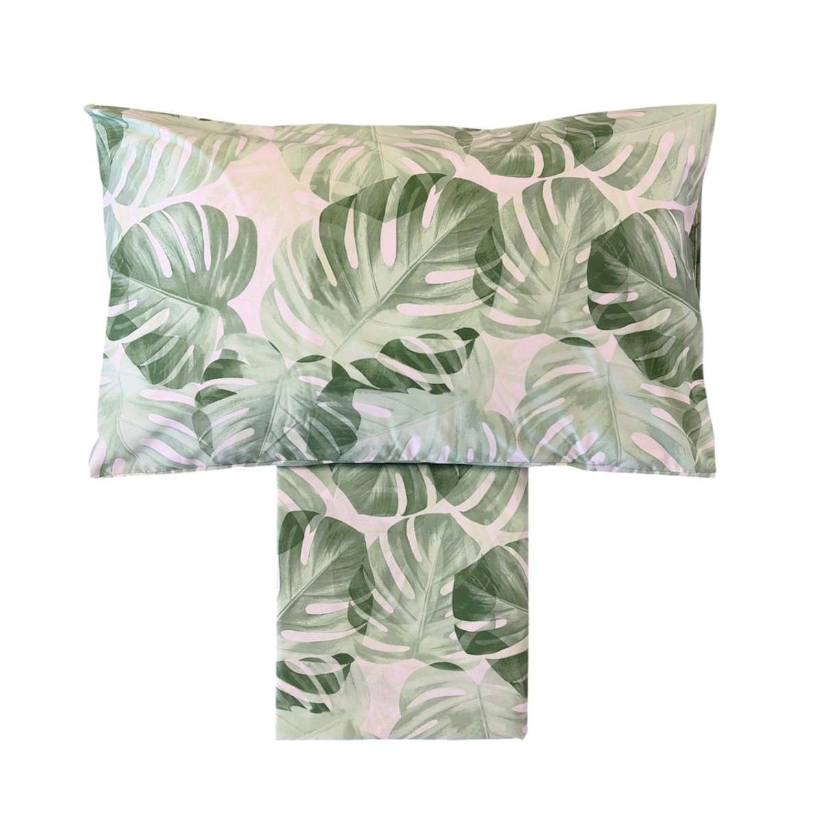 Immagine del prodotto Completo Letto Matrimoniale Fronde in 100% Cotone - 2 Colori | Pietro Zanetti Home