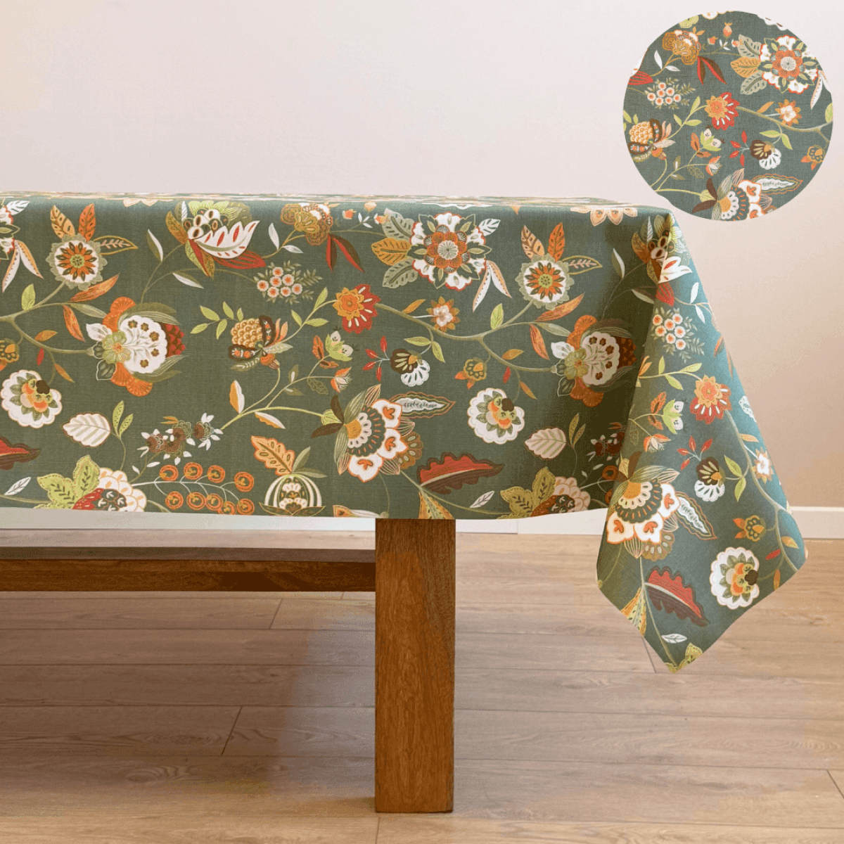 Immagine del prodotto Tovaglia Antimacchia a metro Orvidea Verde h 180cm | Pietro Zanetti Home