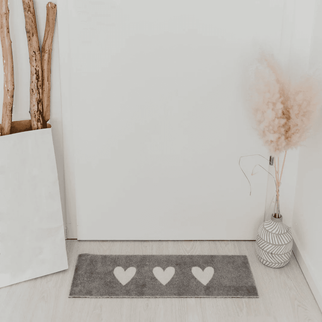 Immagine principale di Zerbino Cuori Bianchi  25cm | Eulenschnitt