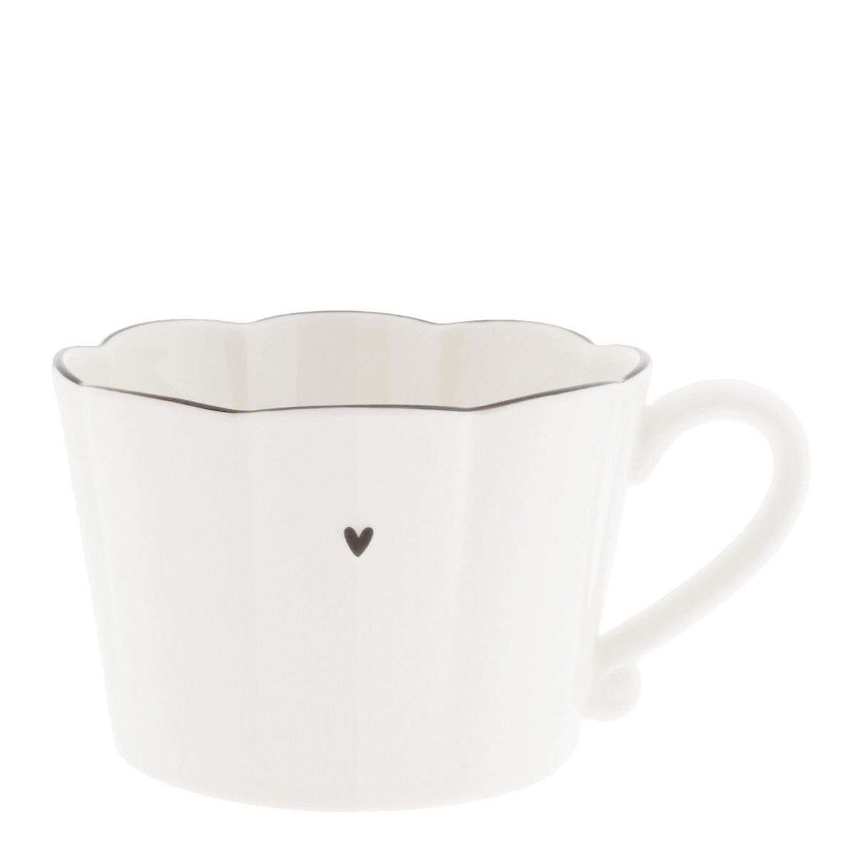 Immagine principale di Mug Balza in ceramica con Bordino Nero | Bastion Collections