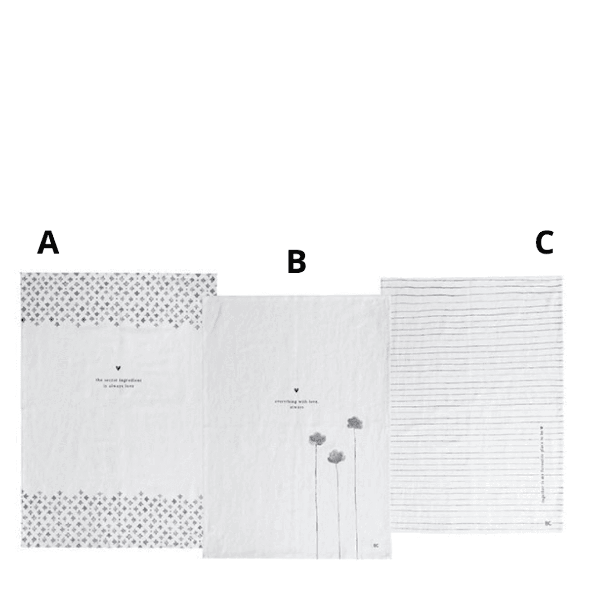 Immagine del prodotto Strofinaccio in Lino e Cotone Blue - 3 Varianti | Bastion Collections