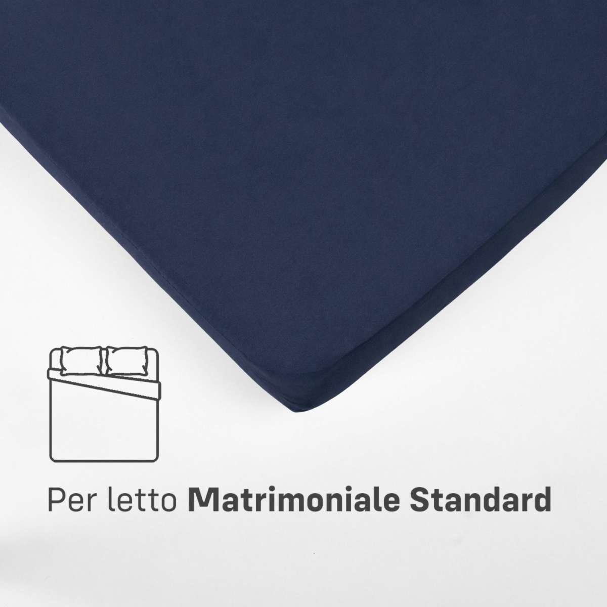 Immagine del prodotto Sotto con Angoli MATRIMONIALE STANDARD in Cotone Jersey Elasticizzato | Pietro Zanetti Home