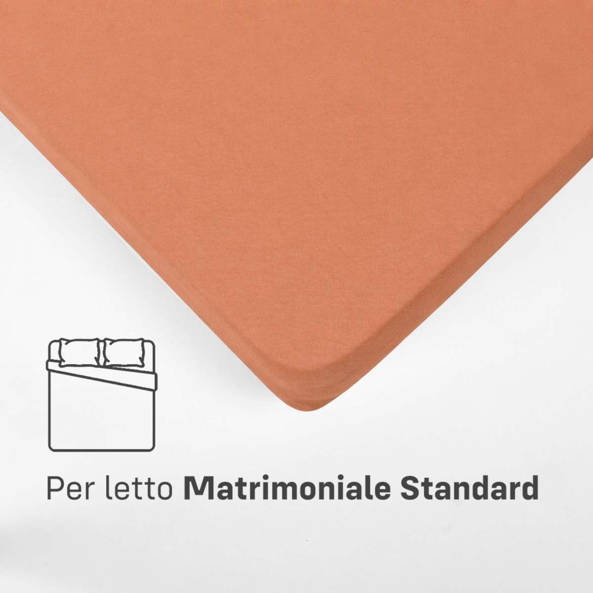 Immagine del prodotto Sotto con Angoli MATRIMONIALE STANDARD in Cotone Jersey Elasticizzato | Pietro Zanetti Home