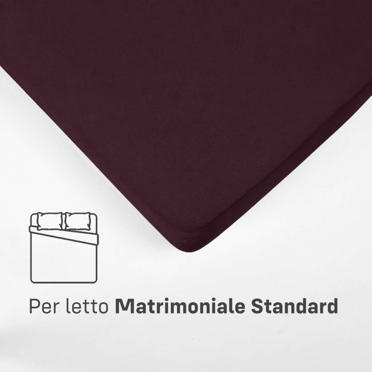 Immagine del prodotto Sotto con Angoli MATRIMONIALE STANDARD in Cotone Jersey Elasticizzato | Pietro Zanetti Home