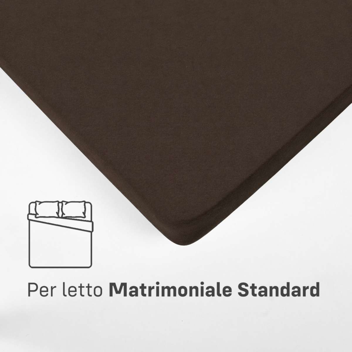 Immagine del prodotto Sotto con Angoli MATRIMONIALE STANDARD in Cotone Jersey Elasticizzato | Pietro Zanetti Home