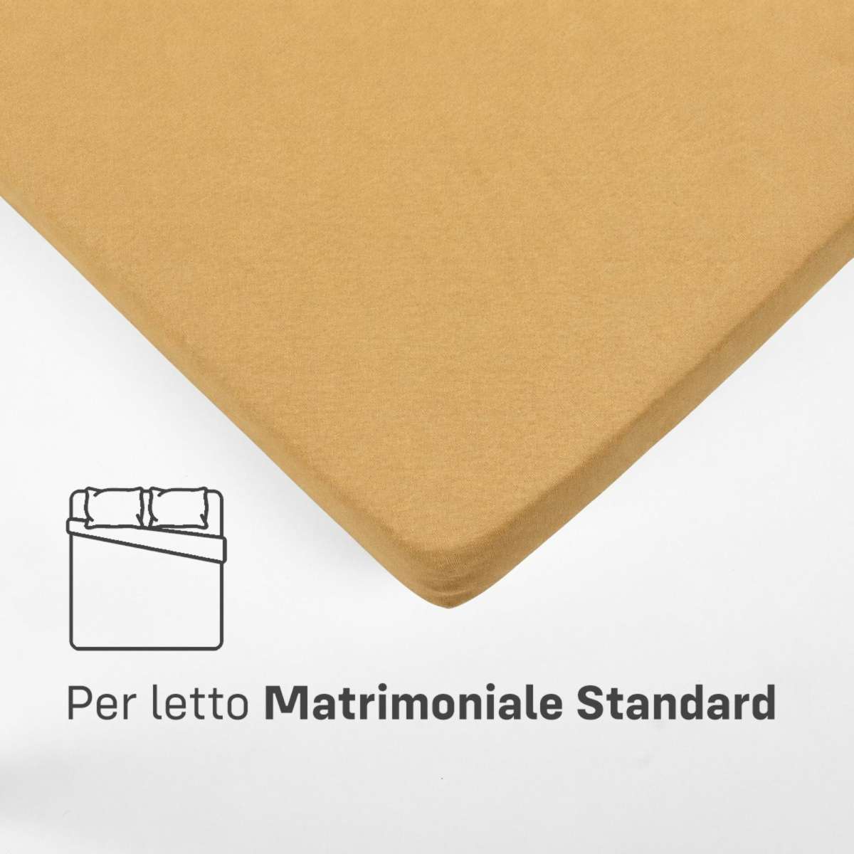 Immagine del prodotto Sotto con Angoli MATRIMONIALE STANDARD in Cotone Jersey Elasticizzato | Pietro Zanetti Home