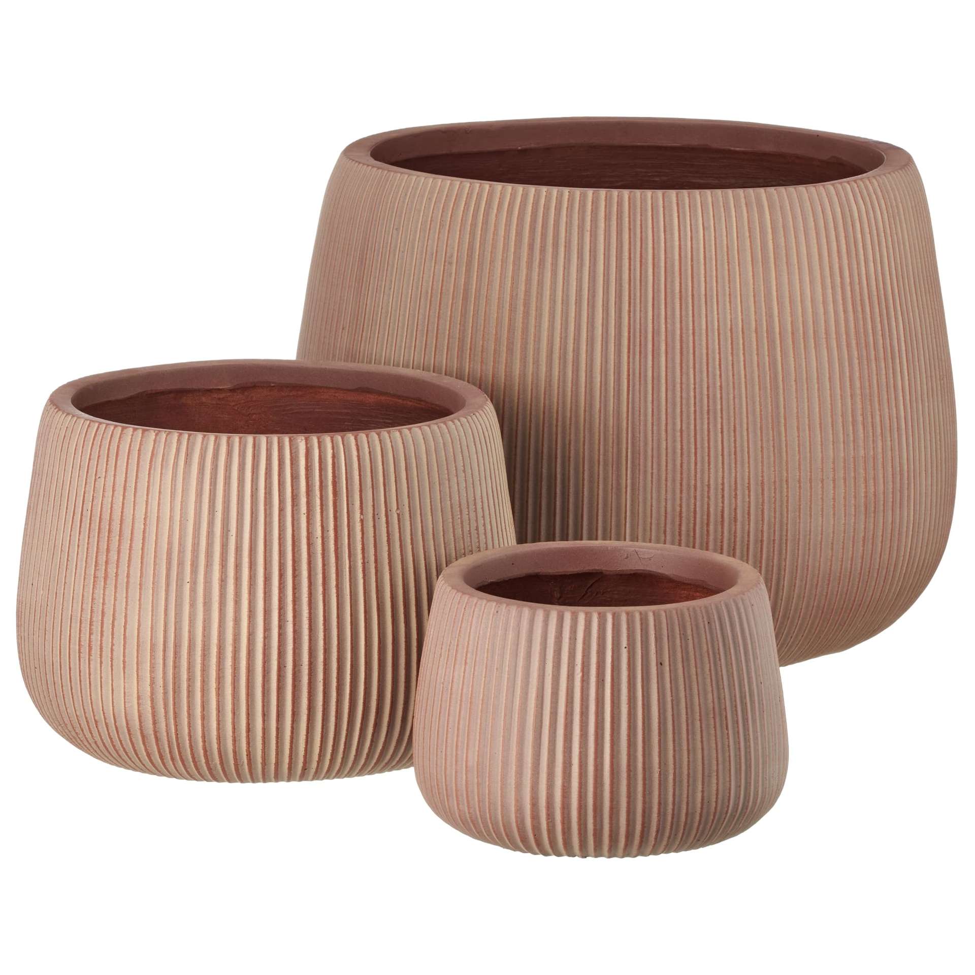 Immagine principale di Vaso Bulky Tortora - 3 Misure | Gasper since 1965