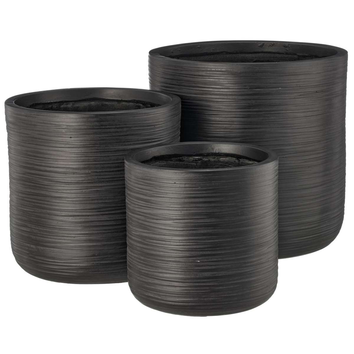 Immagine del prodotto Vaso Straight Nero - 3 Misure | Gasper since 1965