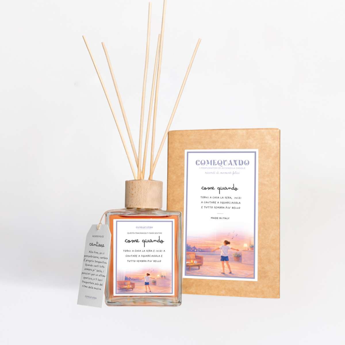 Immagine del prodotto Profumo per Ambiente Come Quando... Cantare | Accendila Candle