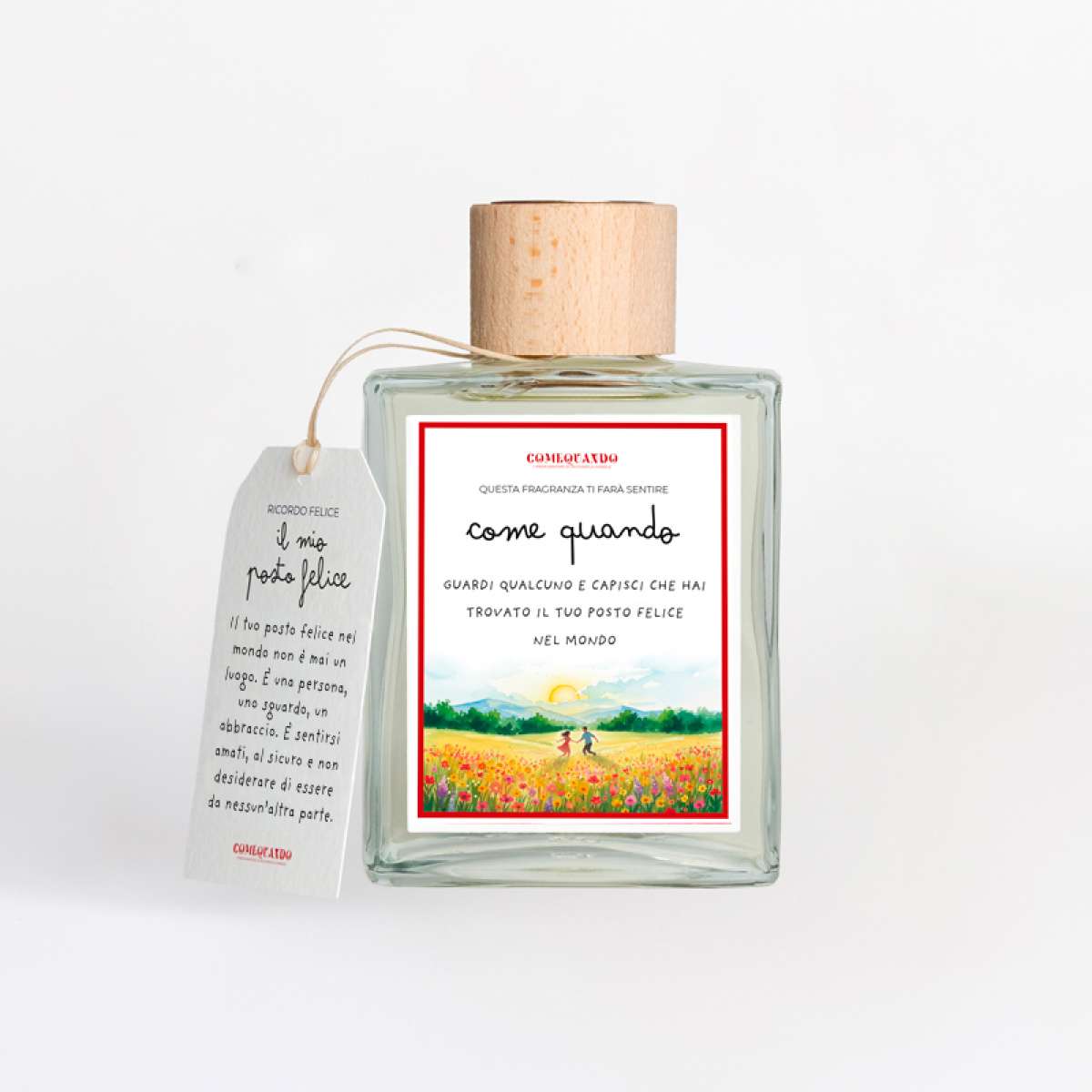 Immagine del prodotto Profumo per Ambiente Come Quando... Posto Felice | Accendila Candle