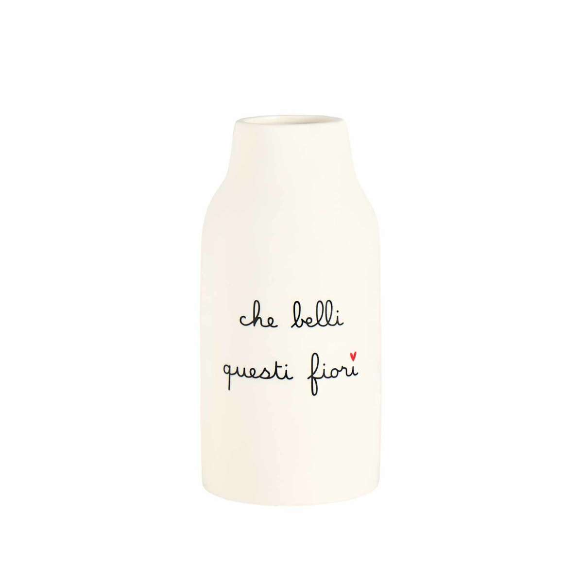 Immagine del prodotto Vaso in Ceramica Che Belli Questi Fiori 10 x h21 cm | Simple Day