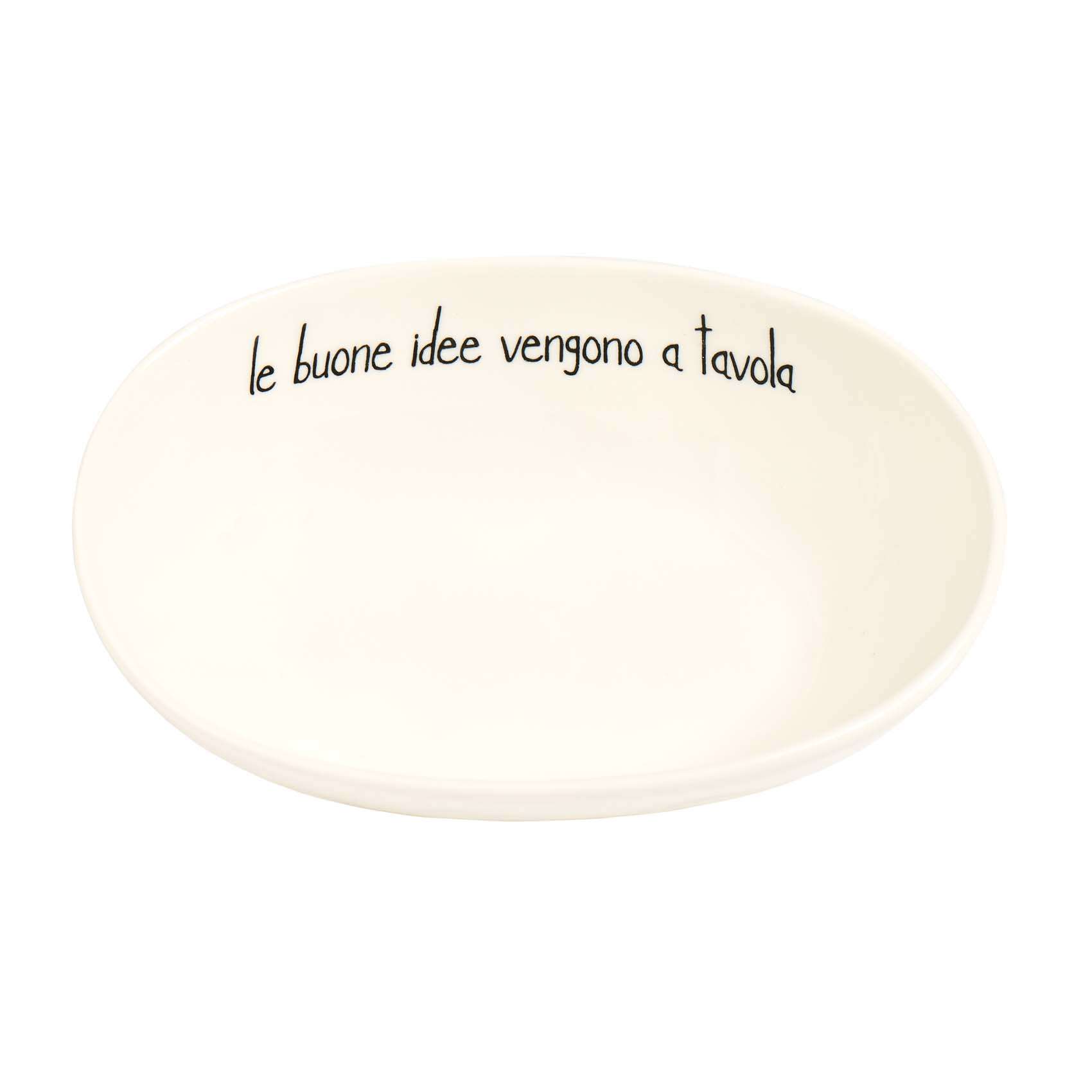 Immagine principale di Ciotola Ovale 20 cm Le Buone Idee Vengono a Tavola | Simple Day