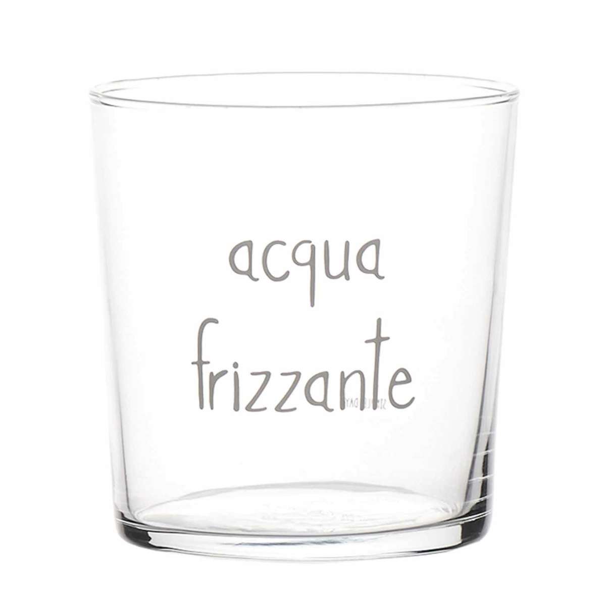 Immagine del prodotto Set 2 Bicchieri in vetro temperato Acqua Frizzante 35.5 cl | Simple Day