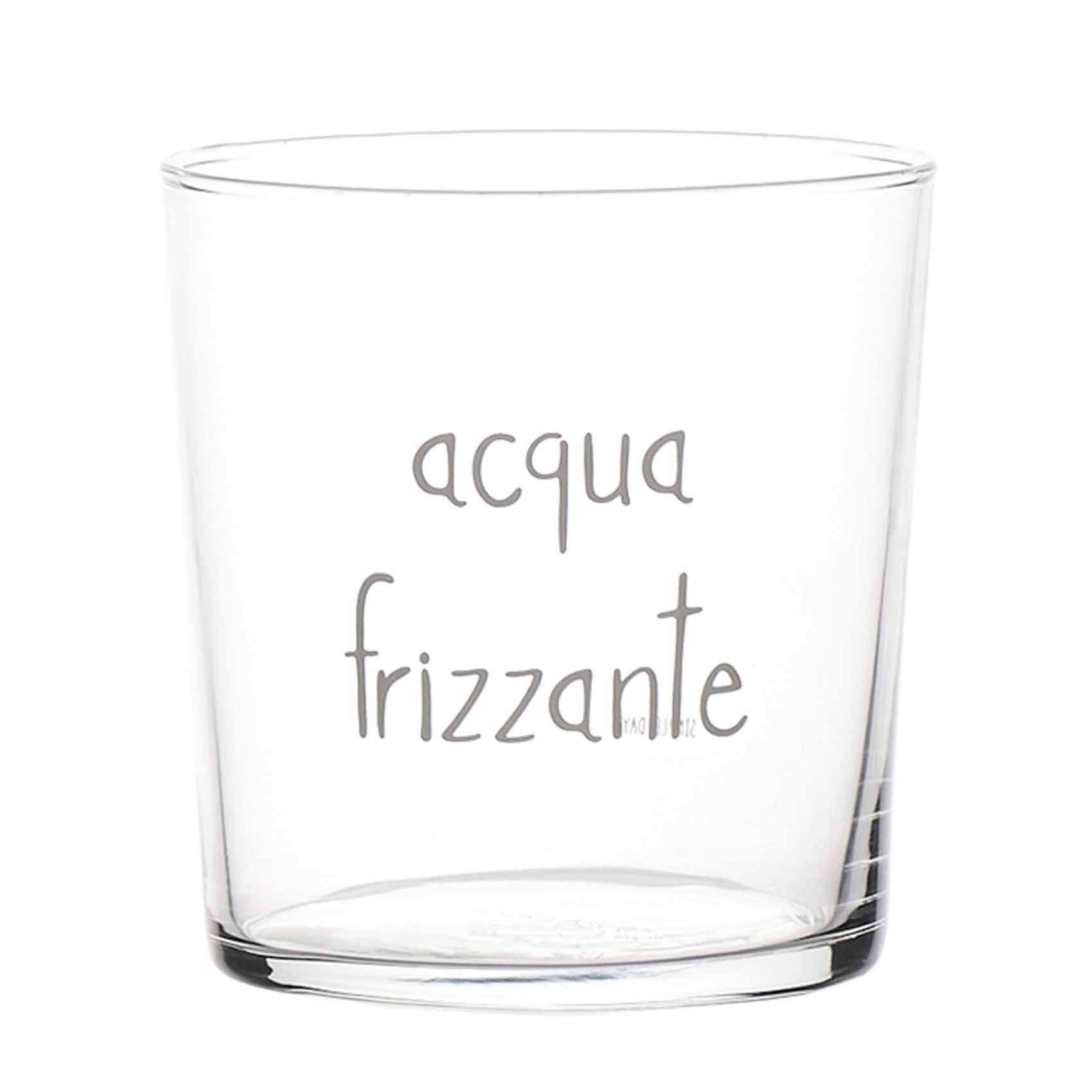 Immagine principale di Set 2 Bicchieri in vetro temperato Acqua Frizzante 35.5 cl | Simple Day