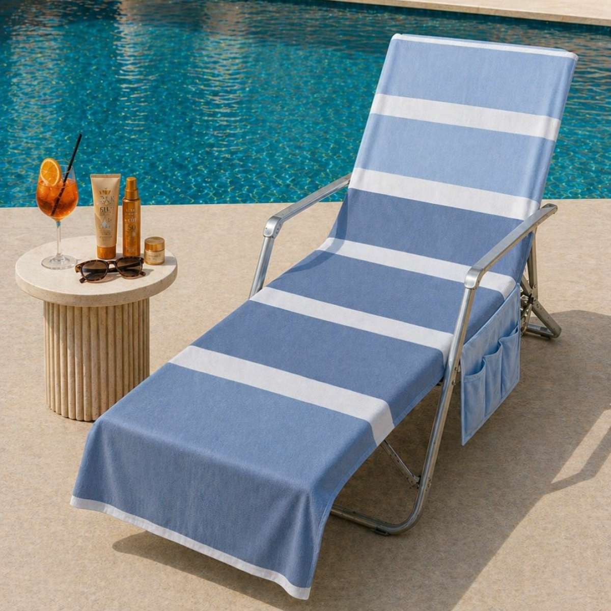 Immagine del prodotto Telo Mare per Lettino Bora Bora 70x190 cm in Cotone e Spugna - 3 Colori | Cavalieri Spa