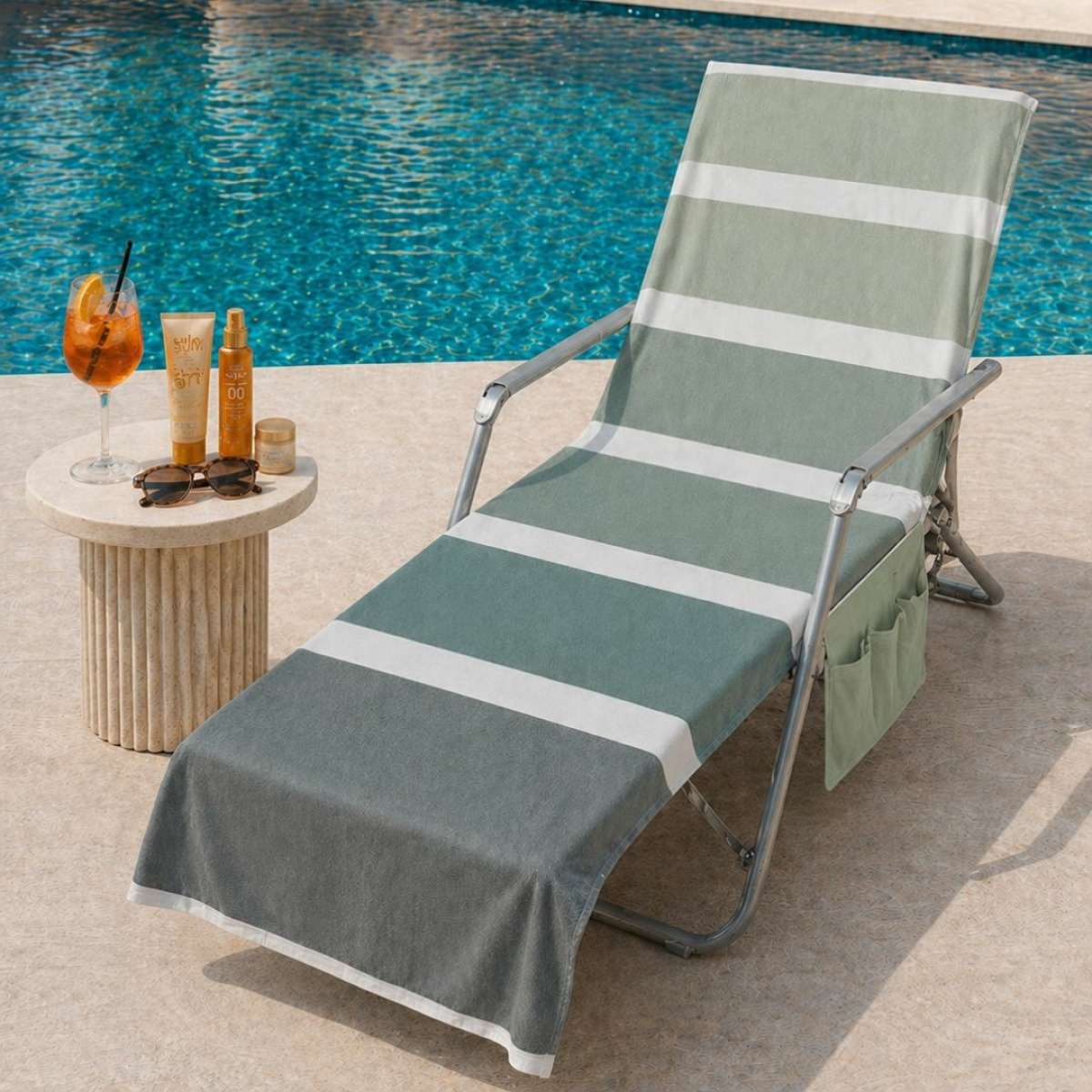 Immagine del prodotto Telo Mare per Lettino Bora Bora 70x190 cm in Cotone e Spugna - 3 Colori | Cavalieri Spa