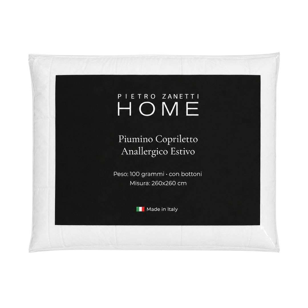 Immagine principale di Piumino Copriletto 260x260 Estivo Maxi Lovely | Pietro Zanetti Home
