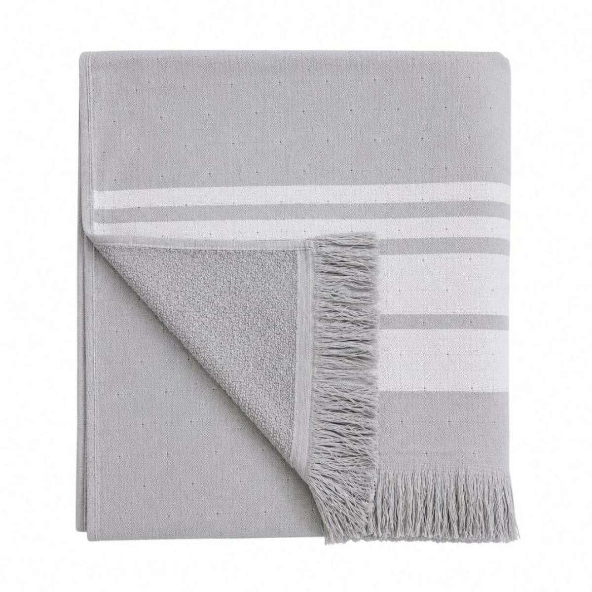 Immagine del prodotto Telo Mare Fouta Paraggi con Frange 100x200 cm in Cotone e Spugna - 4 Colori | Cavalieri Spa