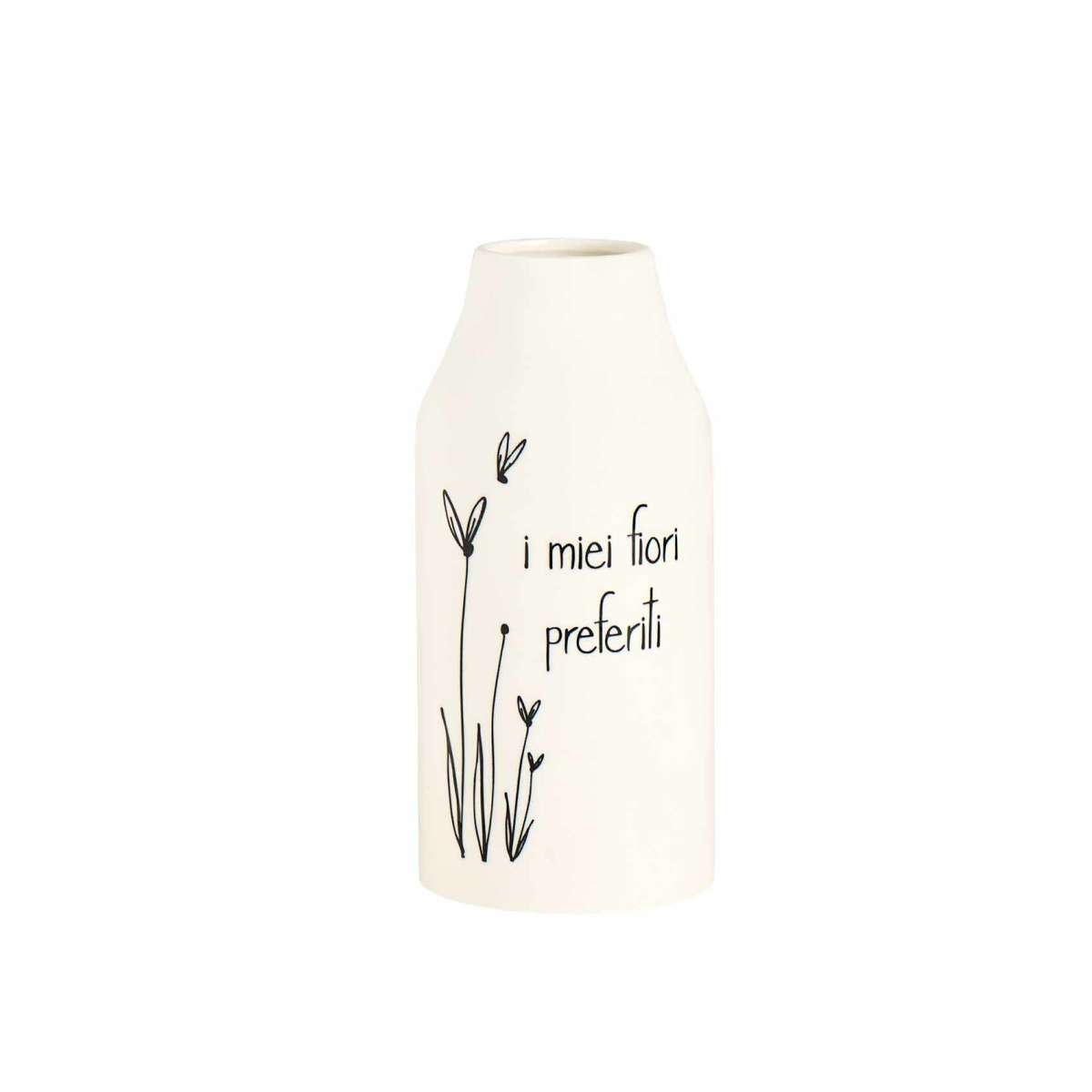Immagine del prodotto Vaso in Ceramica I Miei Fiori Preferiti 8,5 x h19 cm M | Simple Day