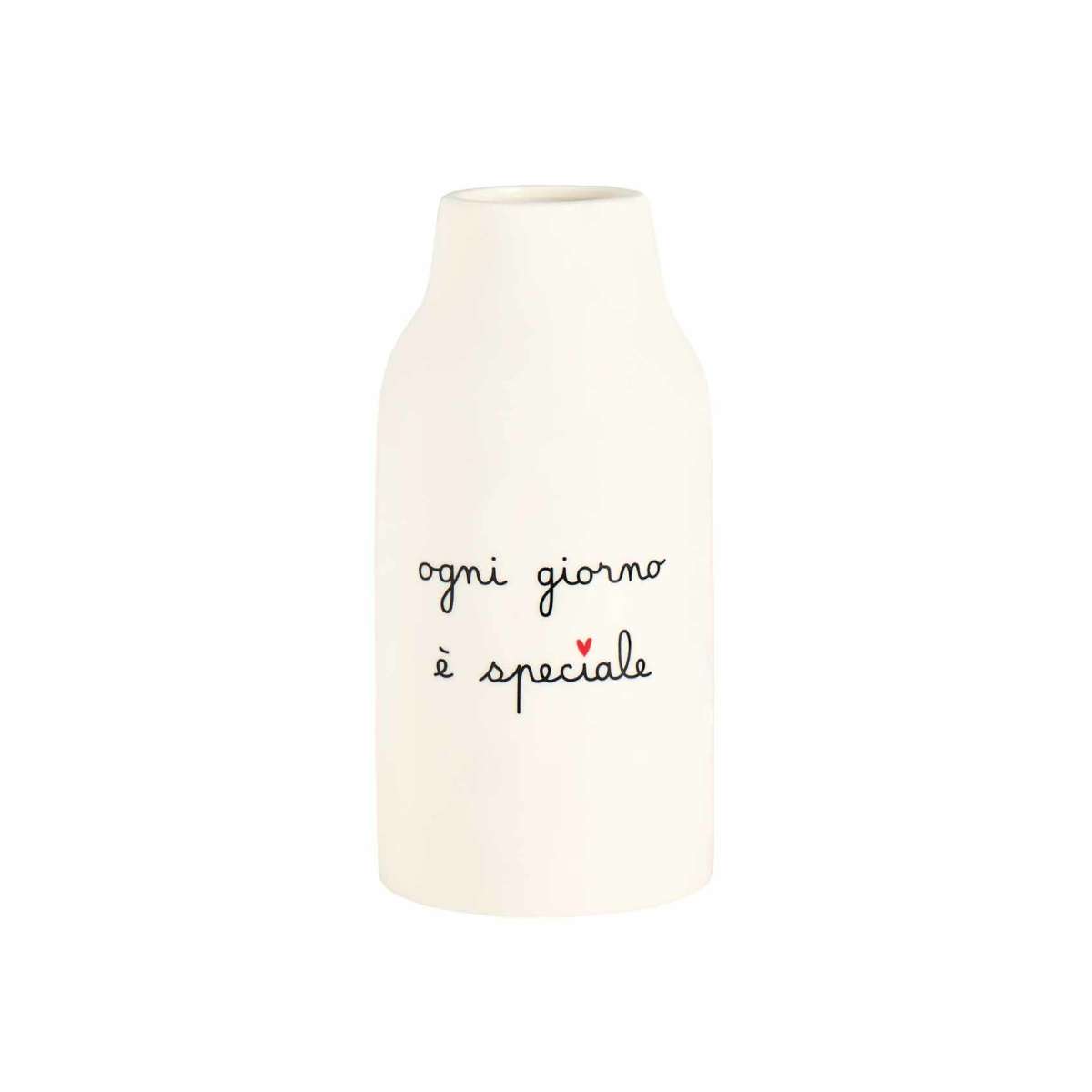 Immagine del prodotto Vaso in Ceramica Ogni Giorno è Speciale 10 x h 21 cm L | Simple Day