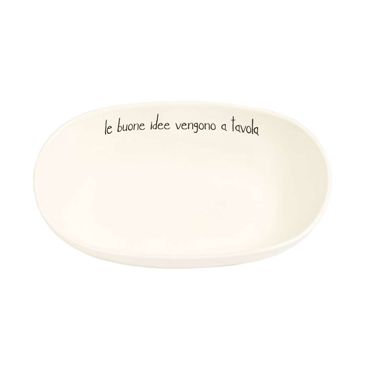 Immagine del prodotto Insalatiera Ovale 25,5 cm Le Buone Idee Vengono A Tavola | Simple Day