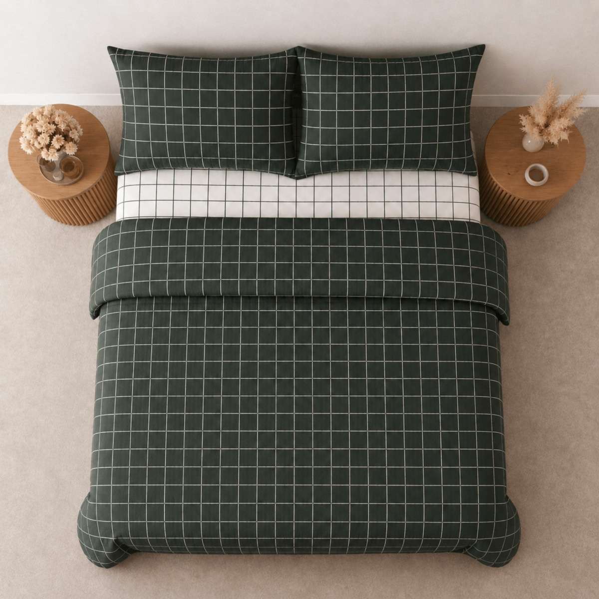 Immagine del prodotto Completo Letto Singolo Copriletto Milk 2647 - 4 Colori | Cogal