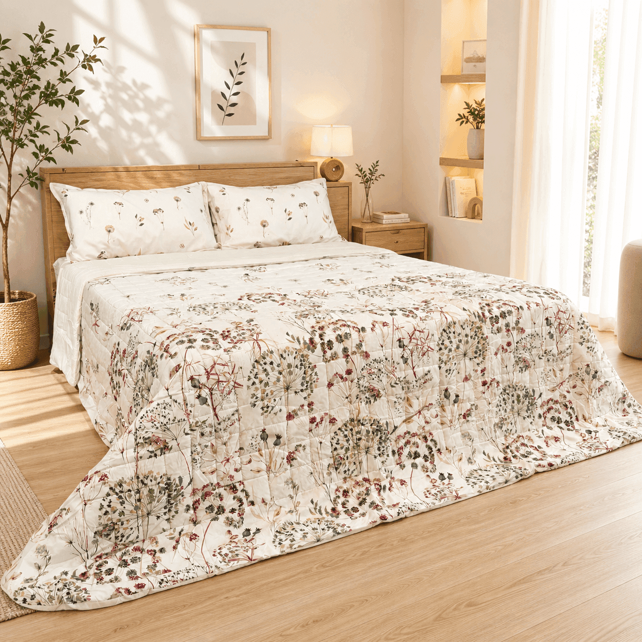 Immagine principale di Trapuntino Primaverile Matrimoniale Day Dream 2677 in Microfibra - 2 Colori | Cogal