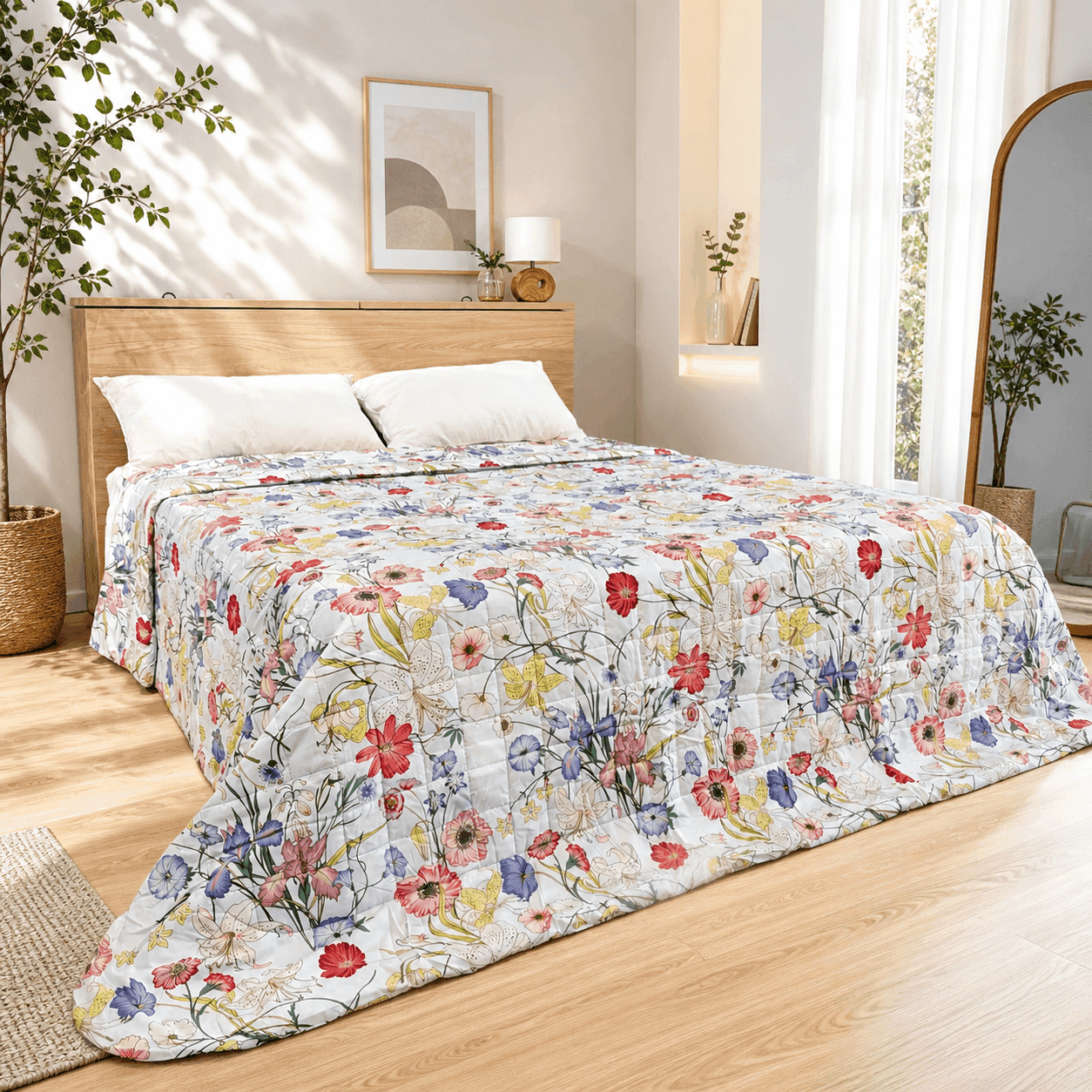 Immagine principale di Trapuntino Primaverile Matrimoniale Day Dream 2679 in Microfibra - 2 Colori | Cogal