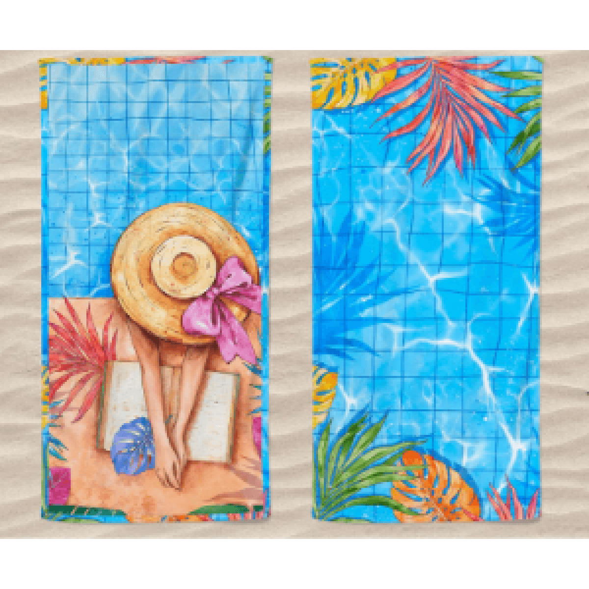 Immagine del prodotto Telo Mare Compact Dry Doha 100x170 cm | Daunex