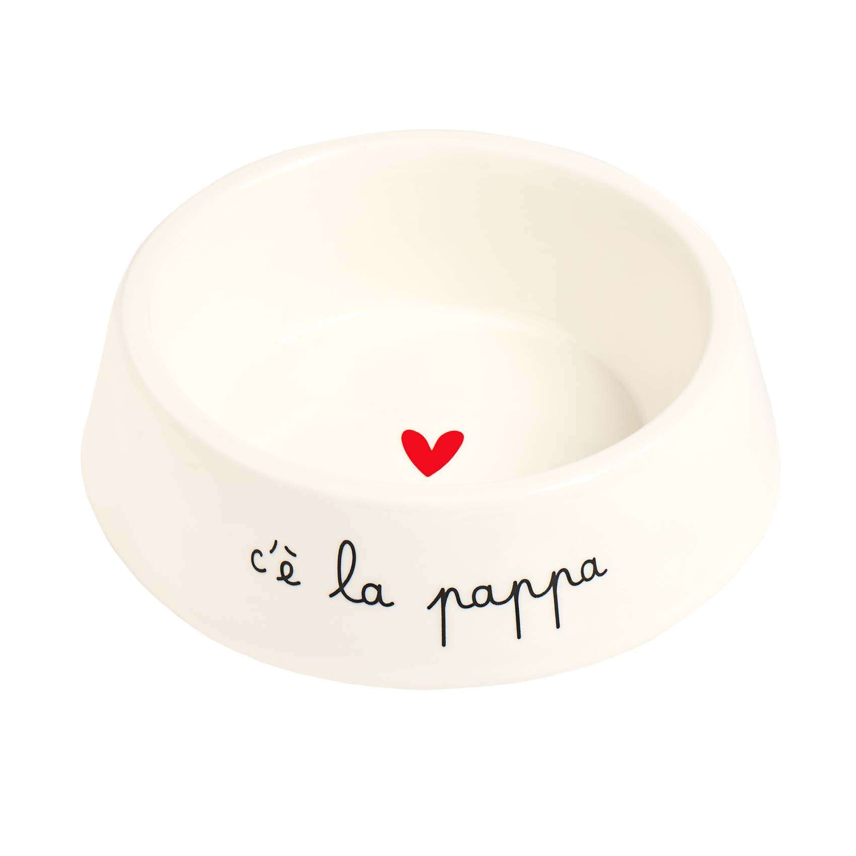 Immagine principale di Ciotola in Gres per Animali "C'è la Pappa" - L | Simple Day