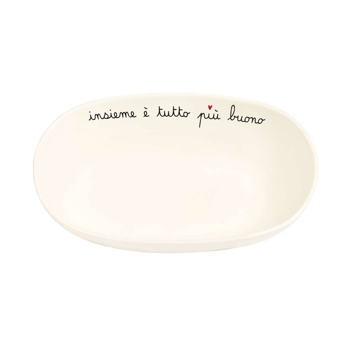 Immagine del prodotto Insalatiera Ovale 25,5 cm Insieme è Tutto Più Buono | Simple Day