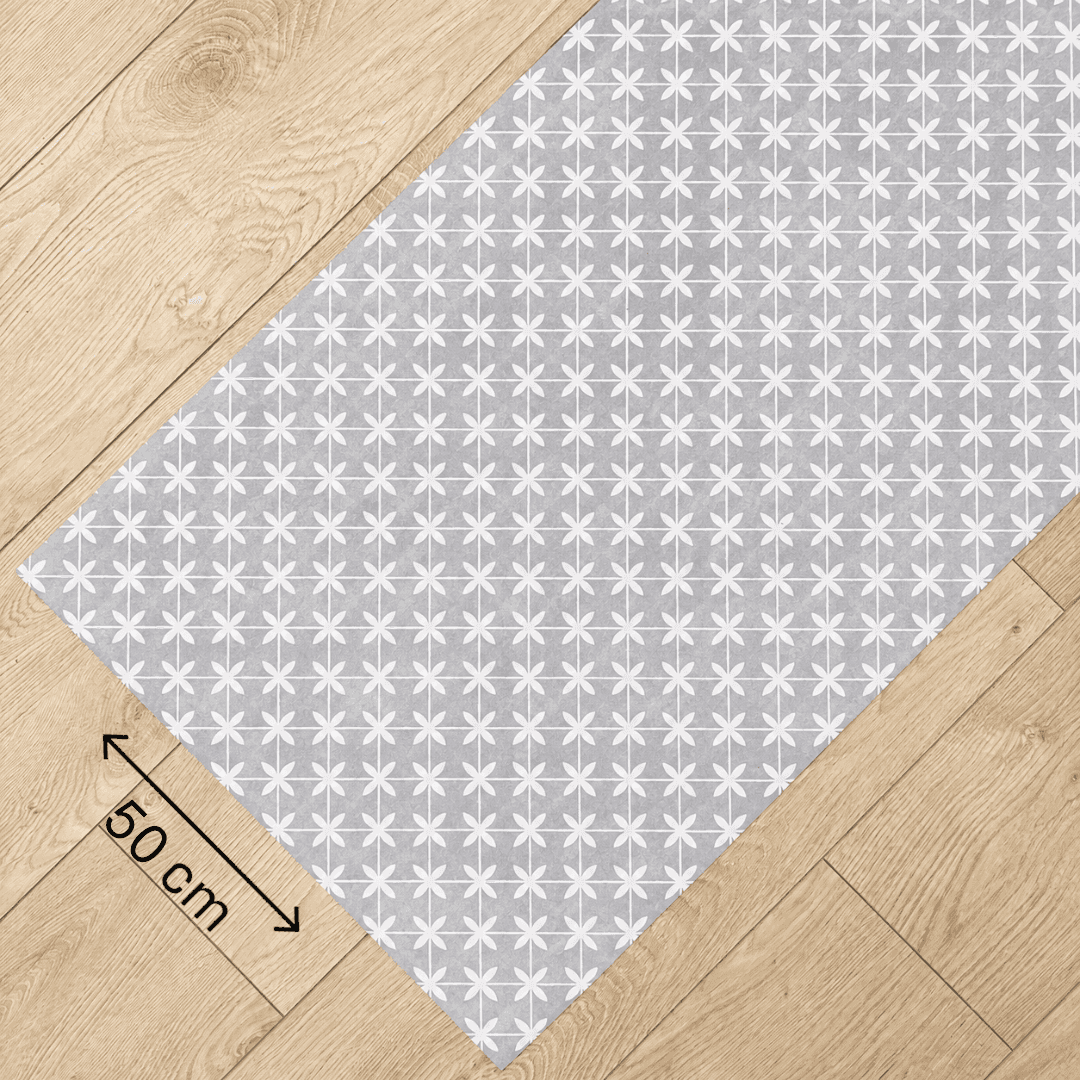 Immagine principale di Tappeto a Metro Arabic Grigio in Pvc H50 cm - scegli tu la misura | Pietro Zanetti Home