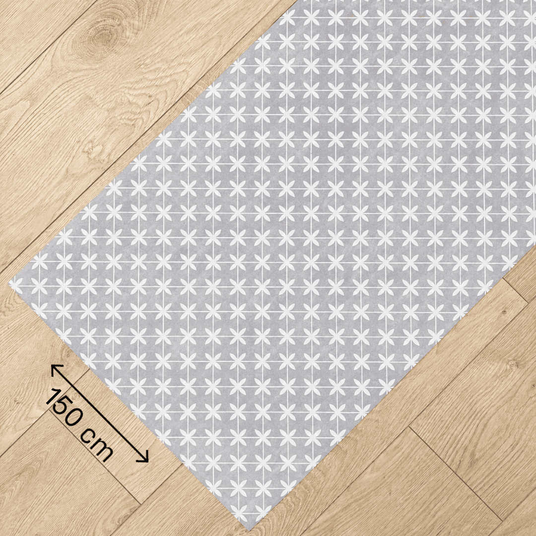 Immagine principale di Tappeto a Metro Arabic Grigio in Pvc H150 cm - scegli tu la misura | Pietro Zanetti Home