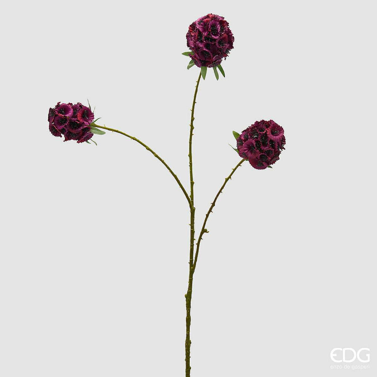 Immagine variante Viola - Scabiosa New Ramo Artificiale H 72 cm - 2 Colori | EDG Enzo De Gasperi