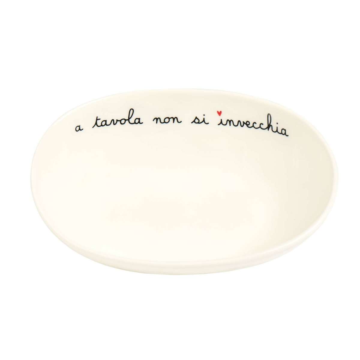 Immagine del prodotto Ciotola Ovale 20 cm A Tavola Non Si Invecchia | Simple Day