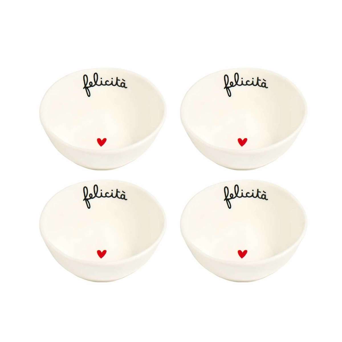 Immagine del prodotto Set 4 Ciotoline "Felicità" | Simple Day