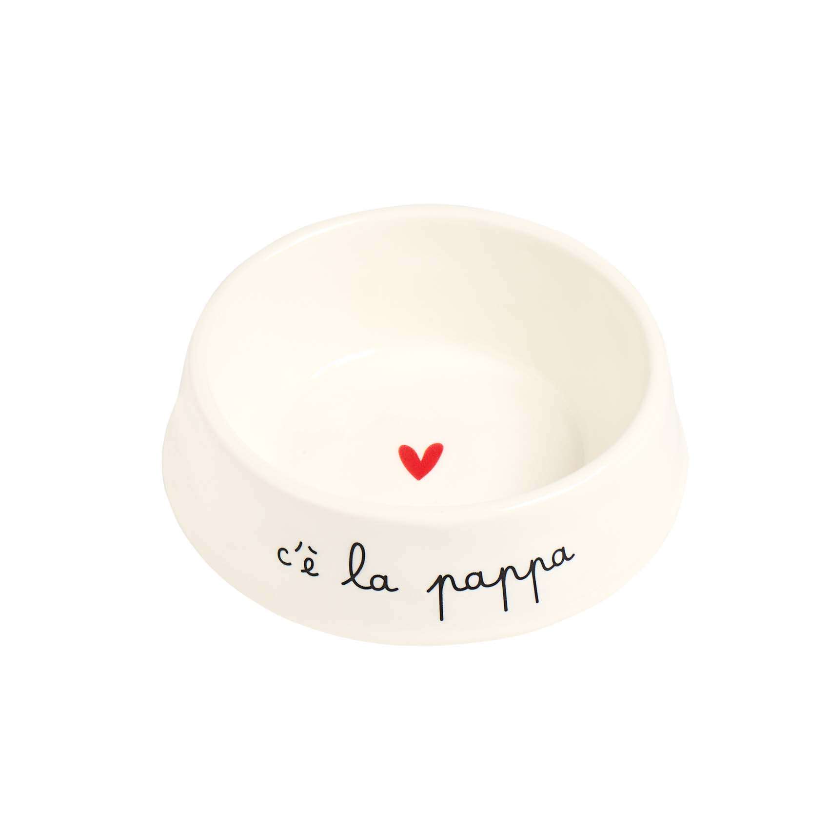 Immagine principale di Ciotola in Gres per Animali "C'è la Pappa" - M | Simple Day