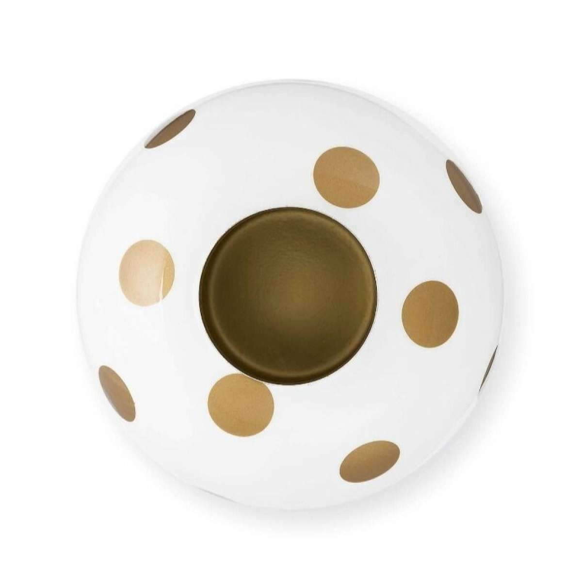 Immagine del prodotto Vaso Metal Dots White and Gold 23 cm | Pip Studio Amsterdam